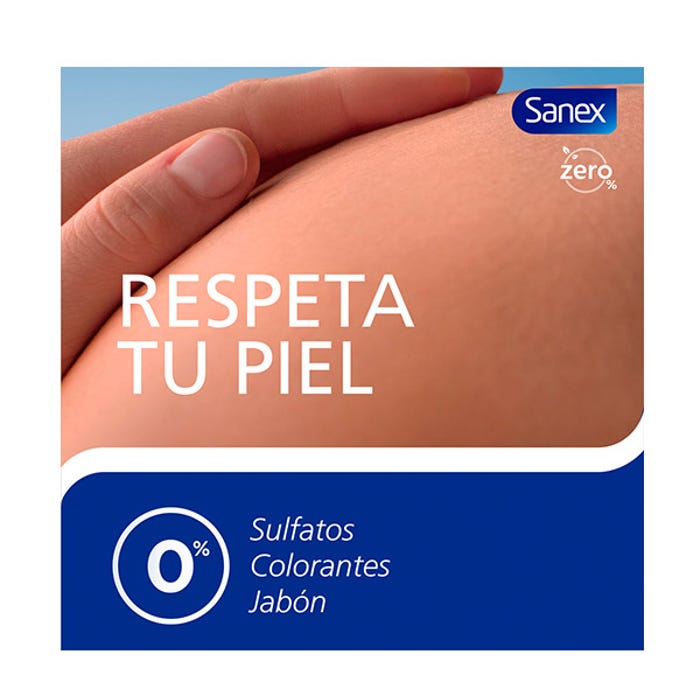 Sanex Zero 0% Gel de Ducha Piel Sensible 750ml