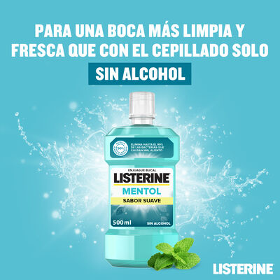 Listerine Zero Enjuague Bucal Sin Alcohol 500ml