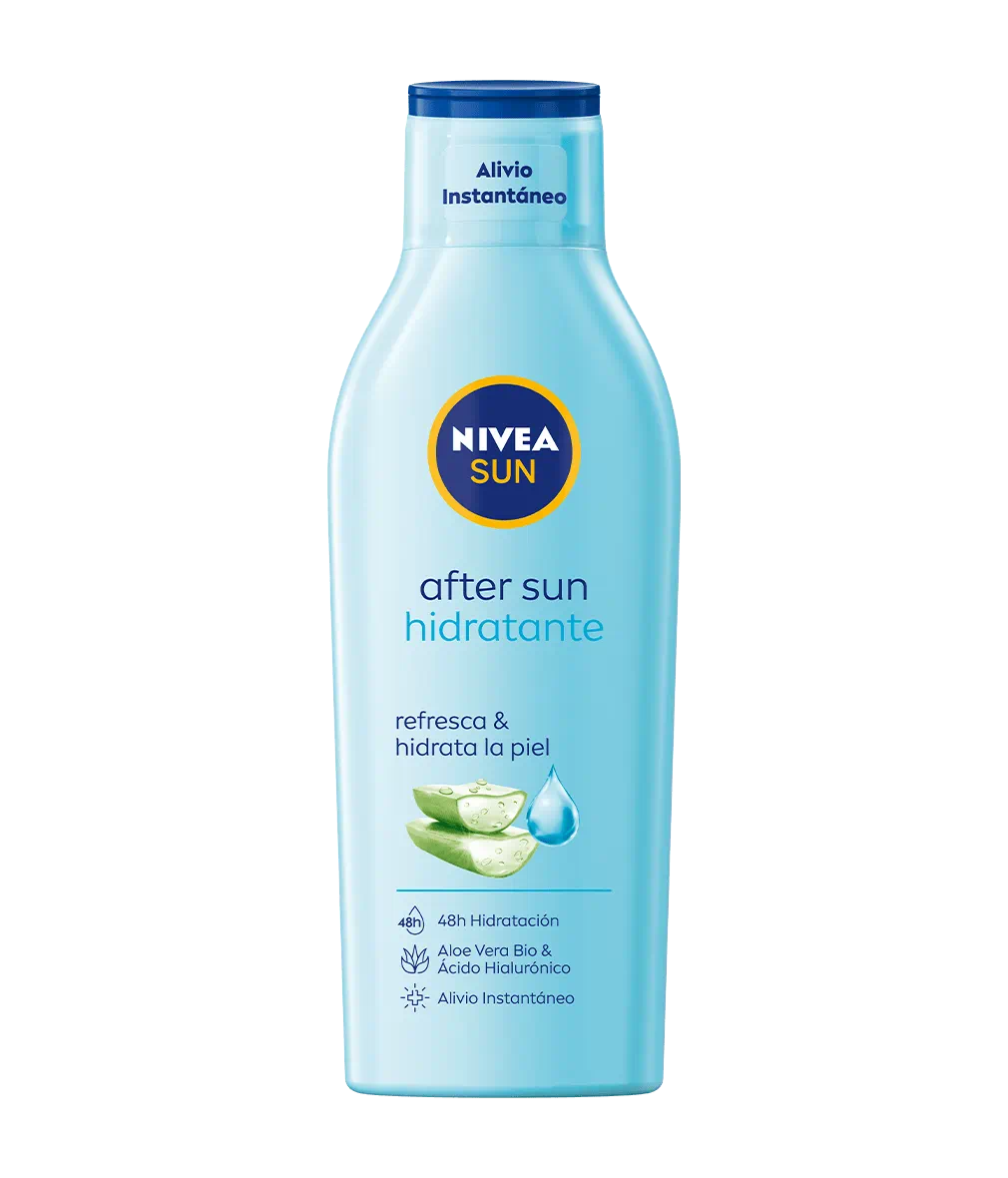 Bote de leche after sun NIVEA calmante familiar 400ml