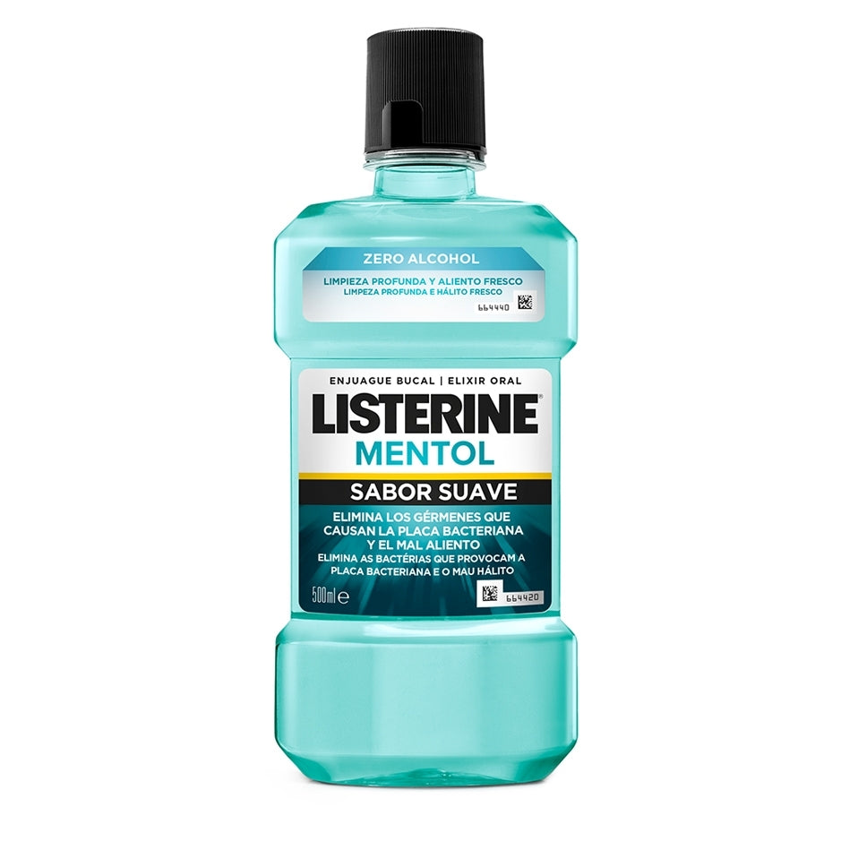 Listerine Zero Enjuague Bucal Sin Alcohol 500ml