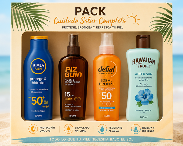 Pack Verano Perfecto, kit completo de productos de playa