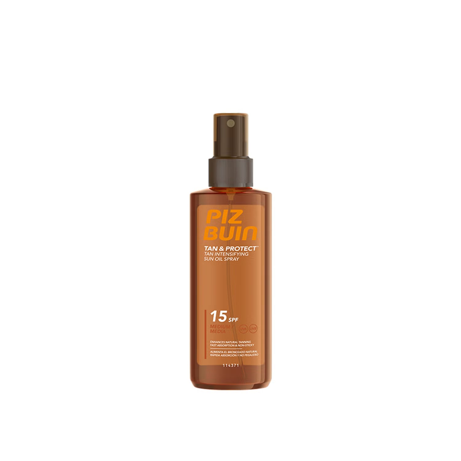 Spray de aceite bronceador Piz Buin SPF15 150ml